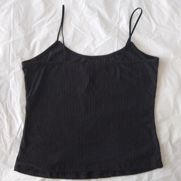 NWT Rue21 + Black Crop Spaghetti Top, size 1X - Picture 2 of 6